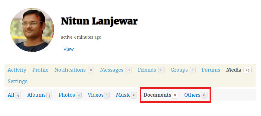 Docs addon docs and other tabs screenshot
